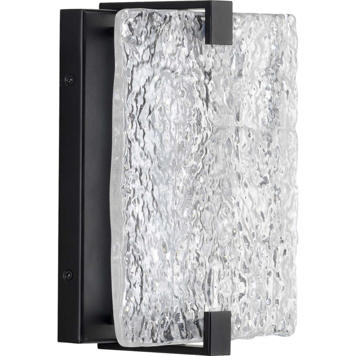 Progress Canada - P710080-031-30 - LED Wall Sconce - LED Stone Glass - Black
