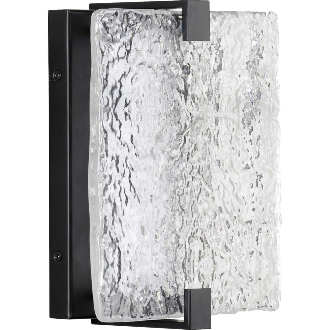 Progress Canada - P710080-031-30 - LED Wall Sconce - LED Stone Glass - Black