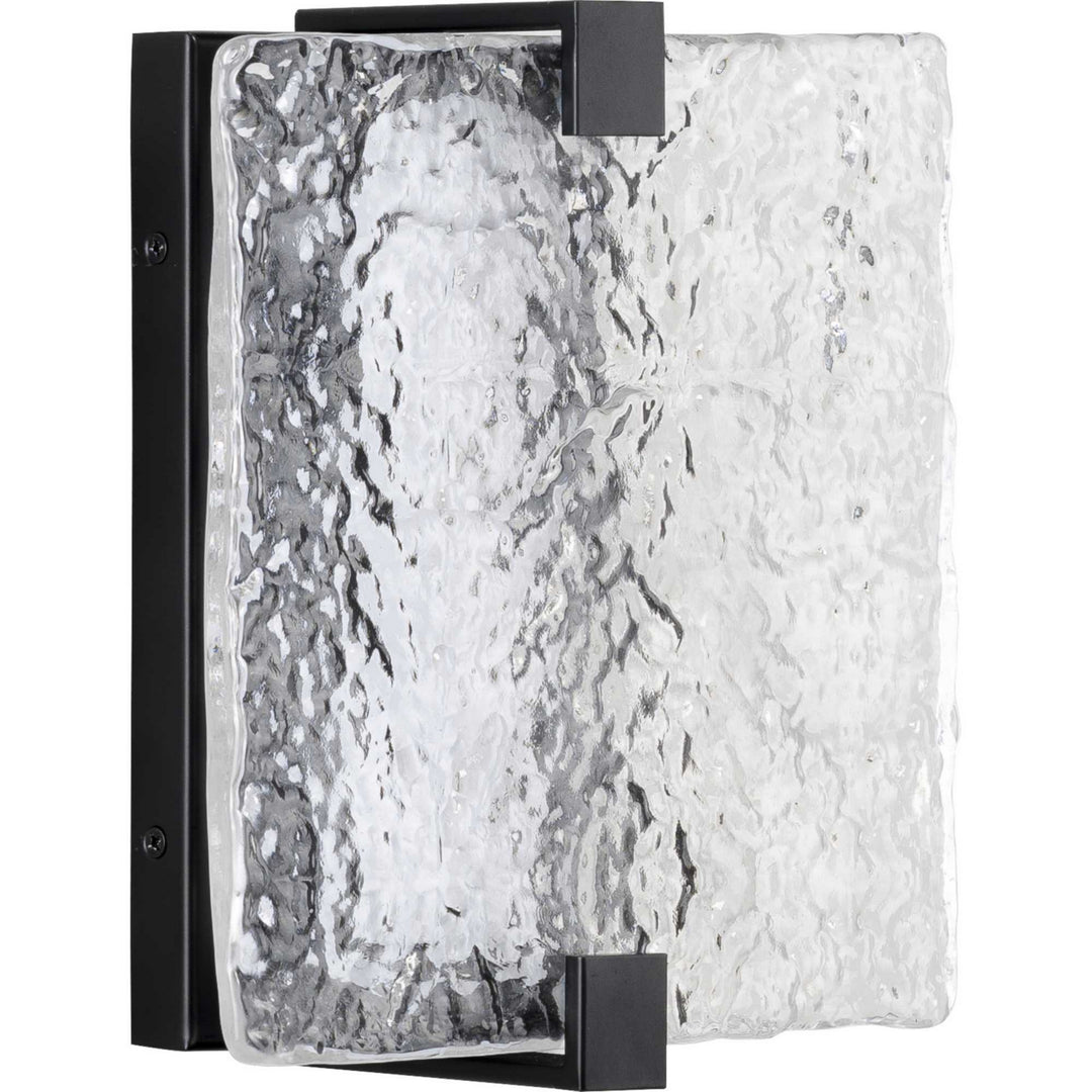 Progress Canada - P710080-031-30 - LED Wall Sconce - LED Stone Glass - Black
