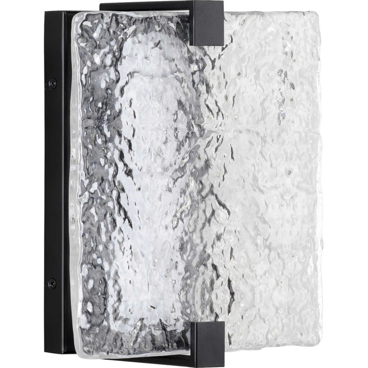 Progress Canada - P710080-031-30 - LED Wall Sconce - LED Stone Glass - Black