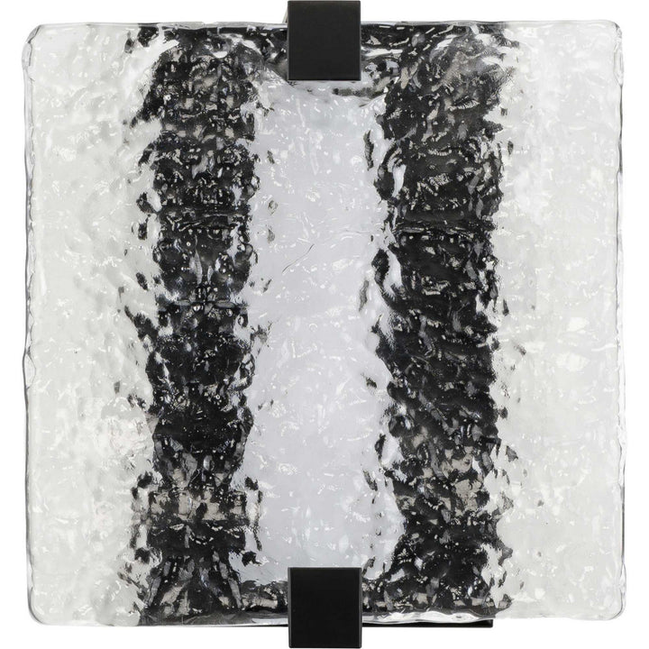 Progress Canada - P710080-031-30 - LED Wall Sconce - LED Stone Glass - Black