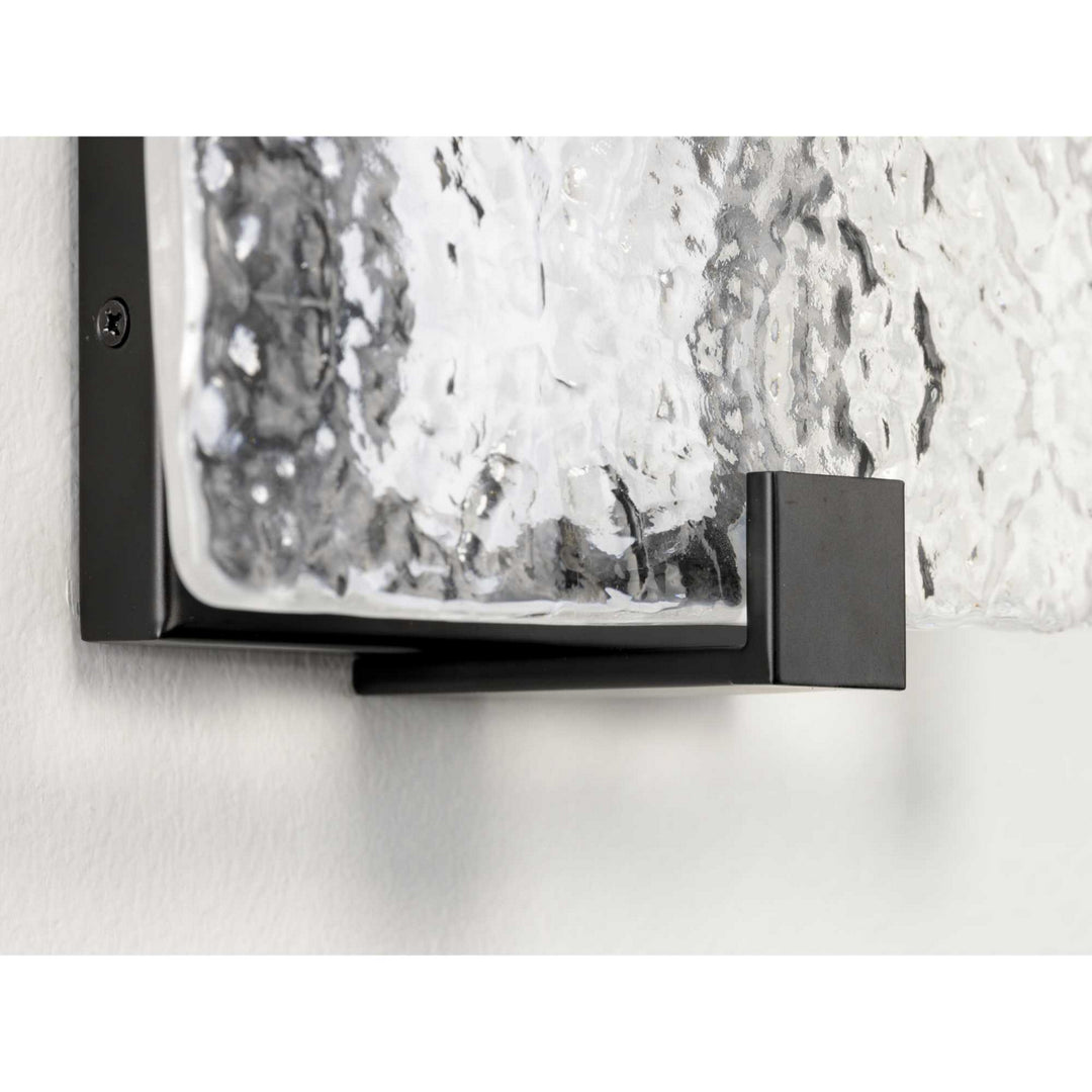 Progress Canada - P710080-031-30 - LED Wall Sconce - LED Stone Glass - Black