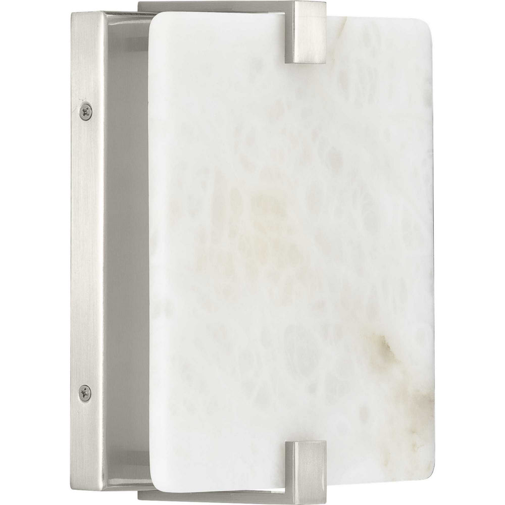 Progress Canada - P710081-009-30 - LED Wall Sconce - LED Alabaster Stone - Brushed Nickel