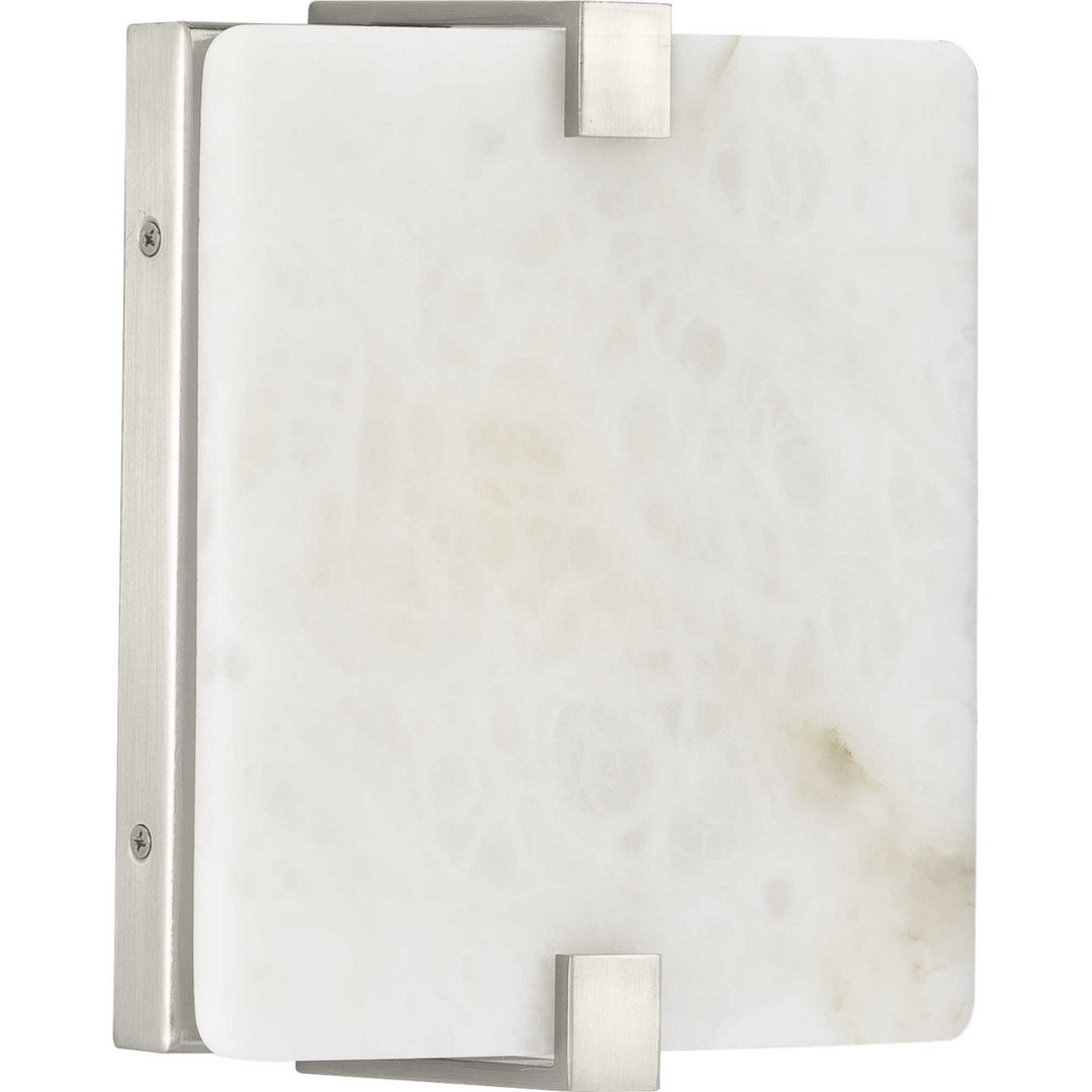 Progress Canada - P710081-009-30 - LED Wall Sconce - LED Alabaster Stone - Brushed Nickel