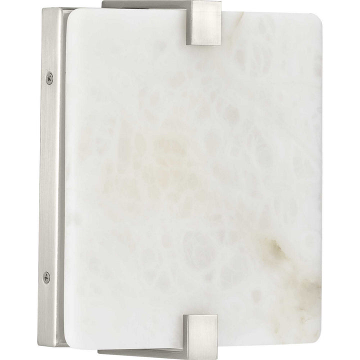 Progress Canada - P710081-009-30 - LED Wall Sconce - LED Alabaster Stone - Brushed Nickel