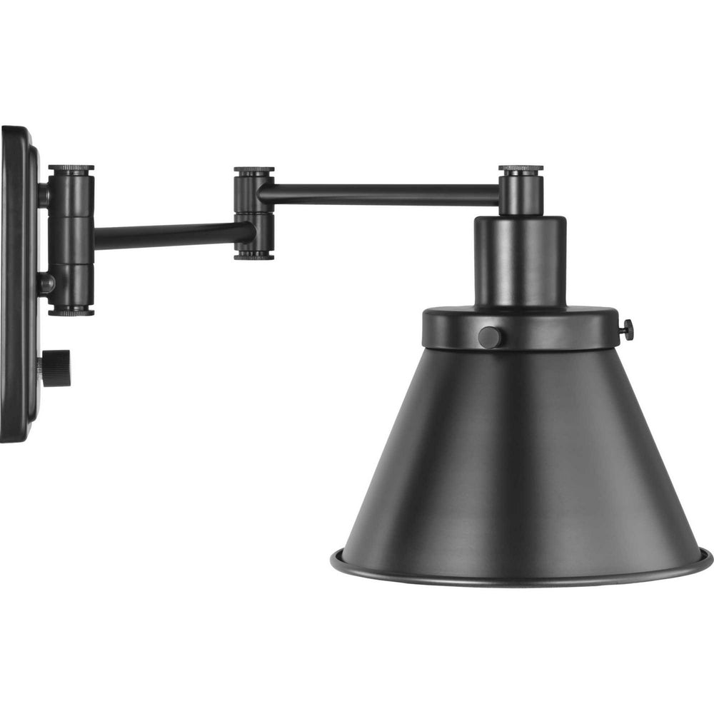 Progress Canada - P710085-031 - One Light Swing Arm Wall Lamp - Hinton - Black