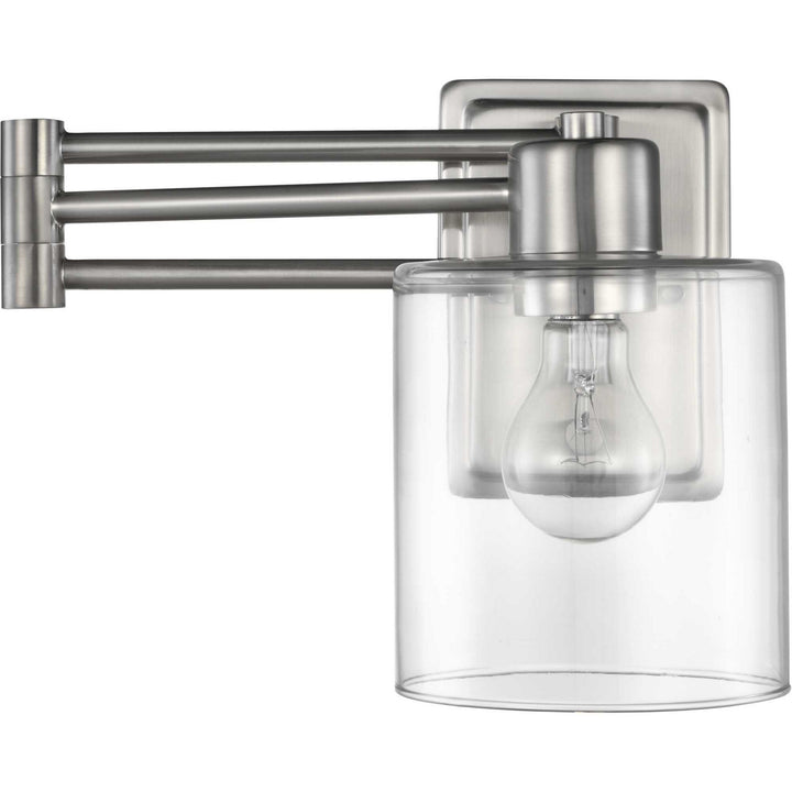 Progress Canada - P710086-009 - One Light Swing Arm Wall Lamp - Milner - Brushed Nickel