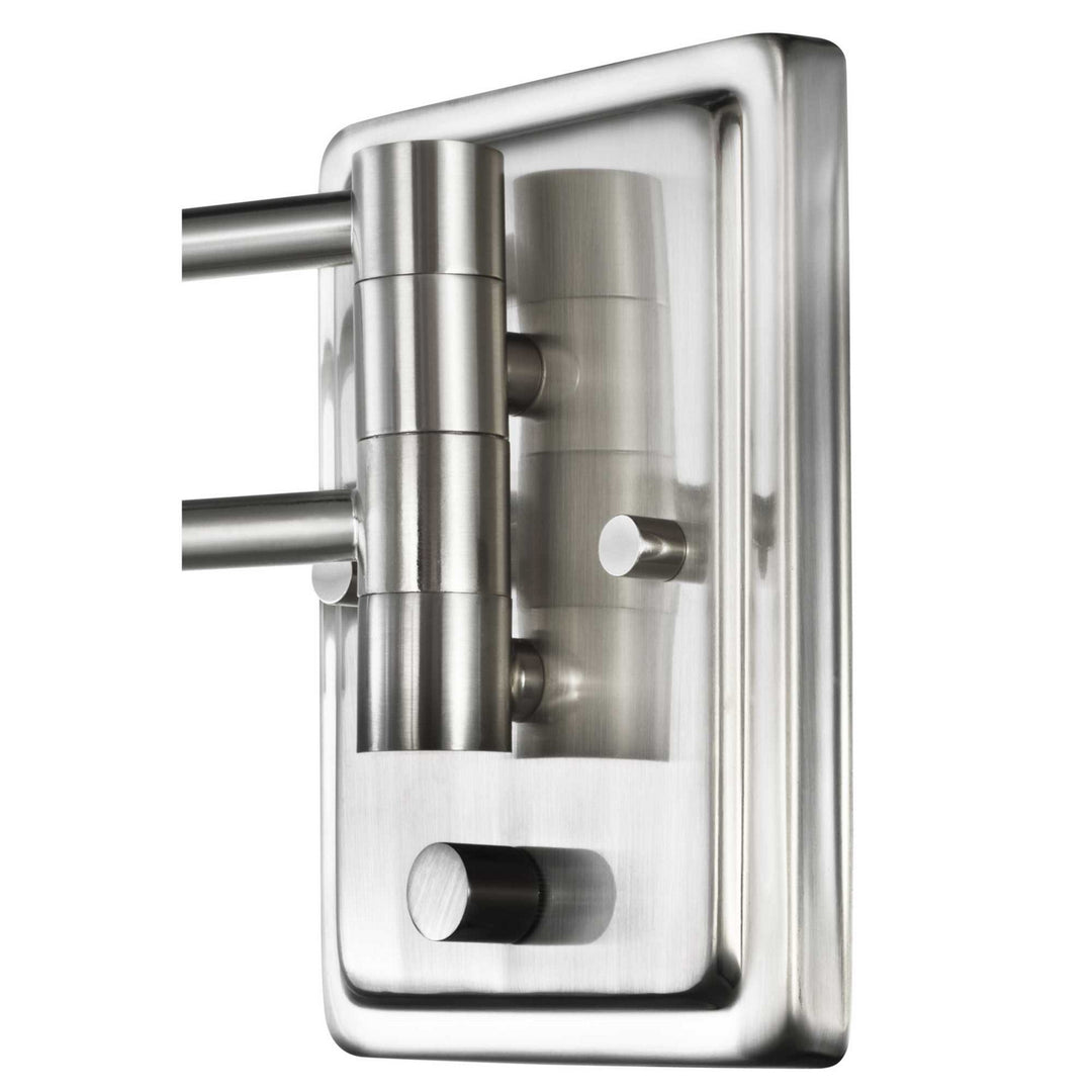 Progress Canada - P710086-009 - One Light Swing Arm Wall Lamp - Milner - Brushed Nickel