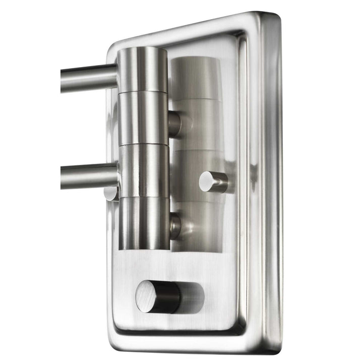 Progress Canada - P710086-009 - One Light Swing Arm Wall Lamp - Milner - Brushed Nickel