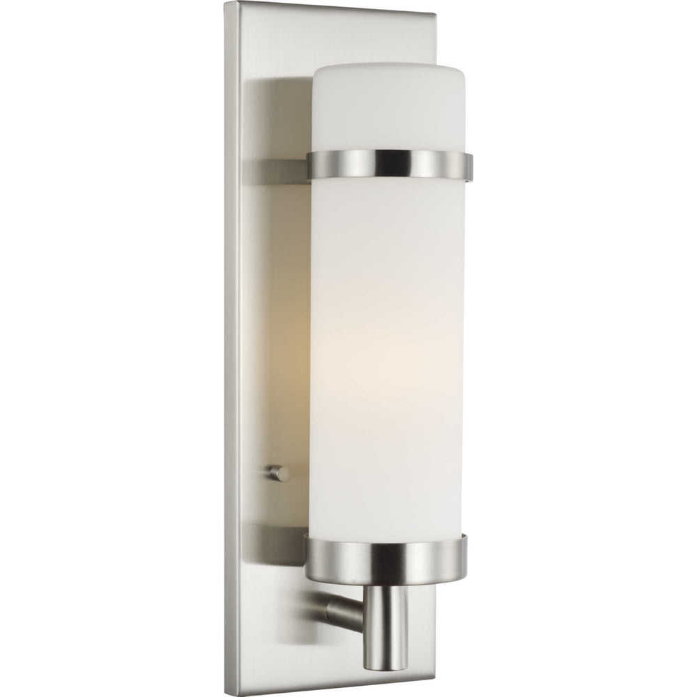 Progress Canada - P710087-009 - One Light Wall Sconce - Hartwick - Brushed Nickel