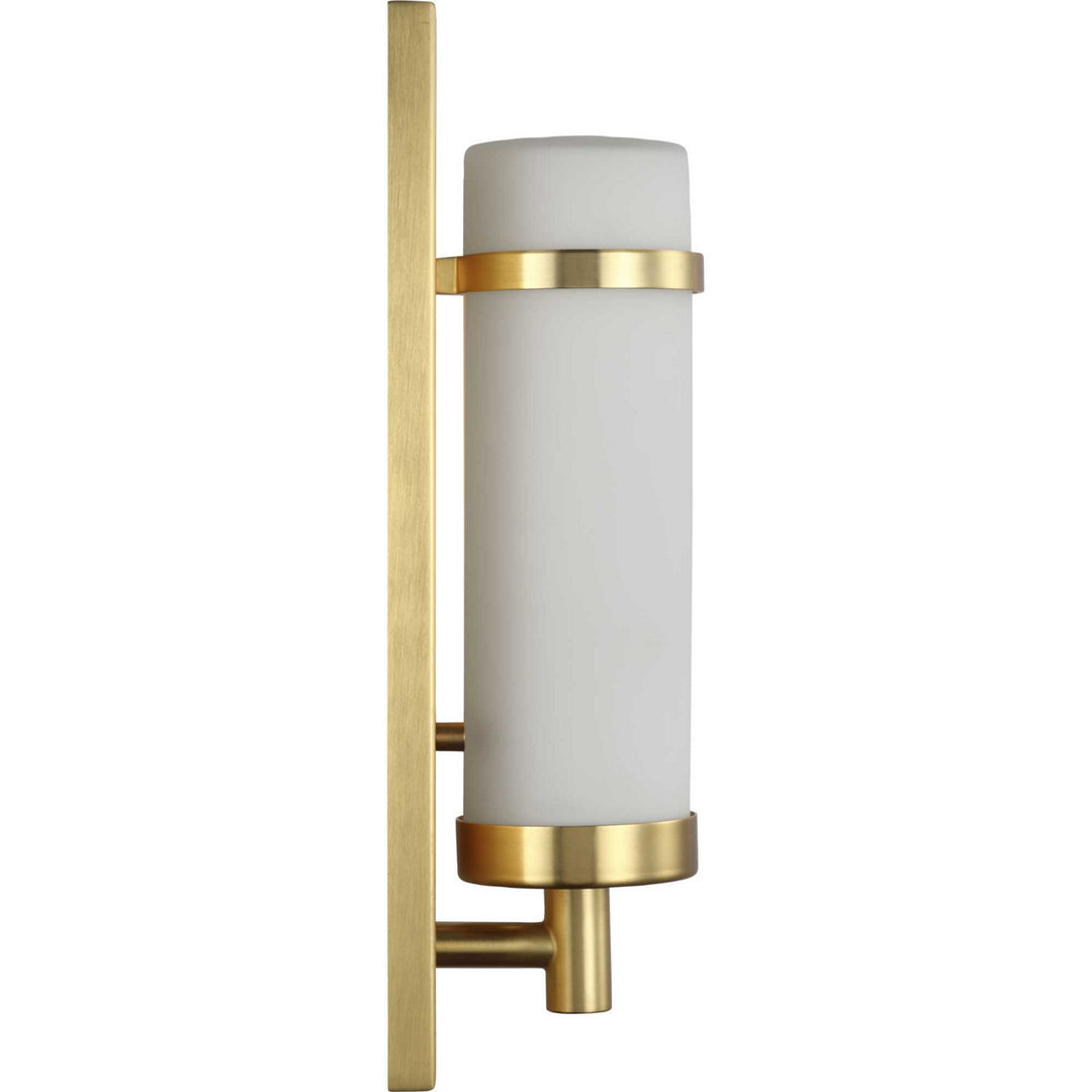 Progress Canada - P710087-012 - One Light Wall Sconce - Hartwick - Satin Brass