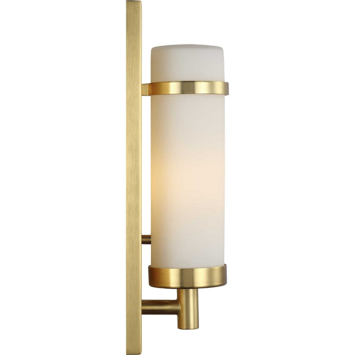 Progress Canada - P710087-012 - One Light Wall Sconce - Hartwick - Satin Brass