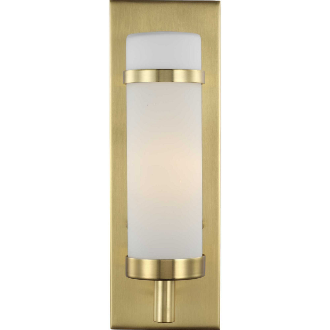 Progress Canada - P710087-012 - One Light Wall Sconce - Hartwick - Satin Brass