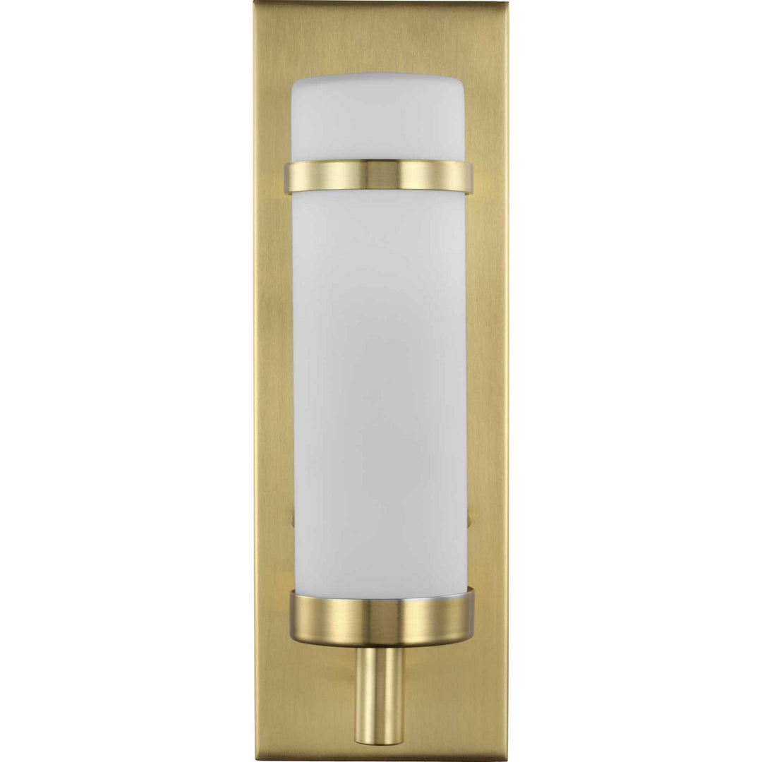 Progress Canada - P710087-012 - One Light Wall Sconce - Hartwick - Satin Brass