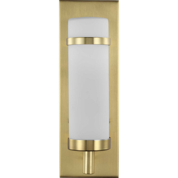 Progress Canada - P710087-012 - One Light Wall Sconce - Hartwick - Satin Brass