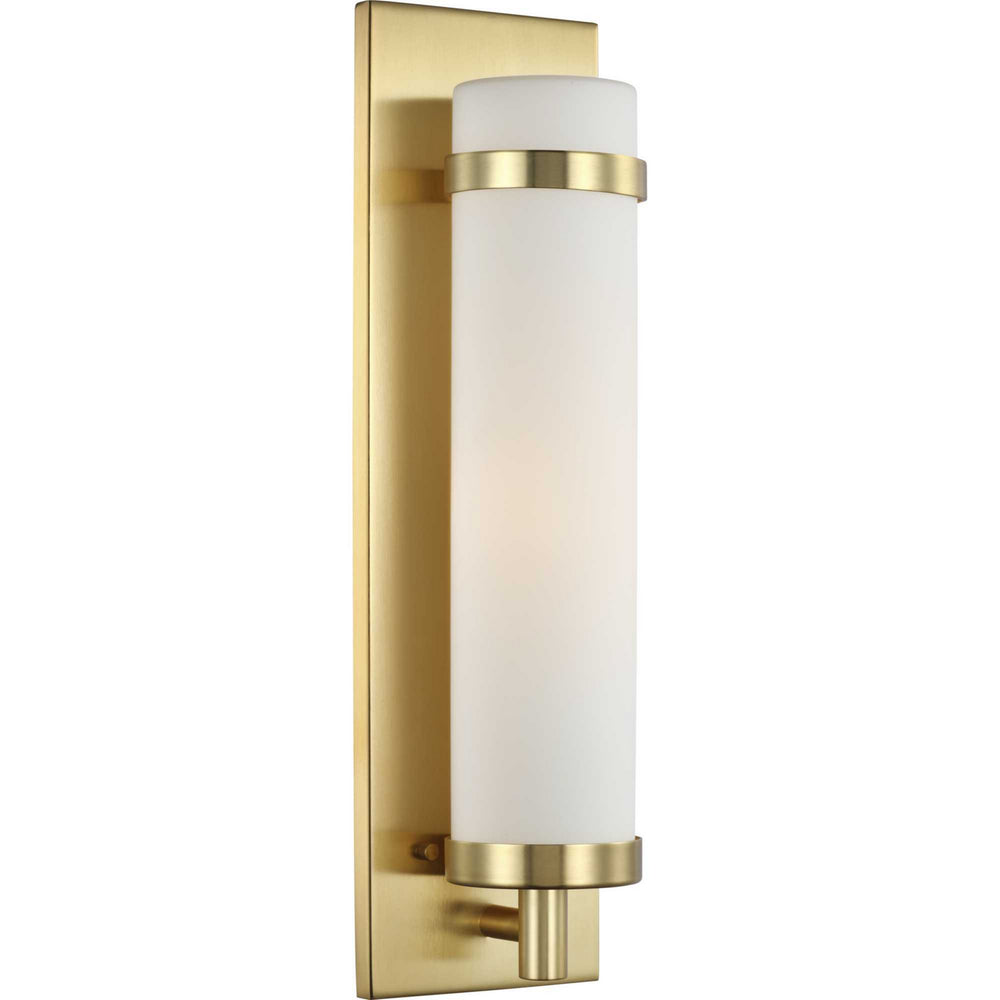 Progress Canada - P710088-012 - One Light Wall Sconce - Hartwick - Satin Brass