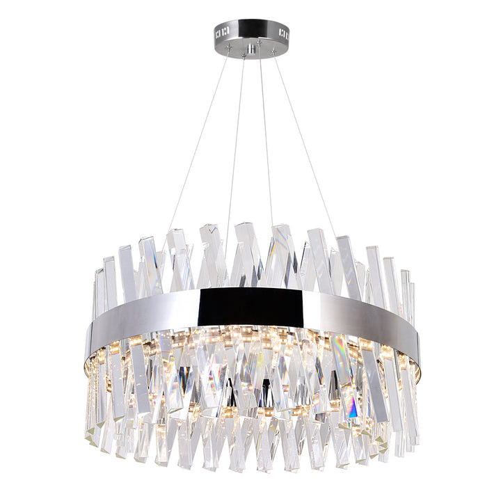 CWI Lighting Canada - 1220P24-601 - LED Chandelier - Glace - Chrome