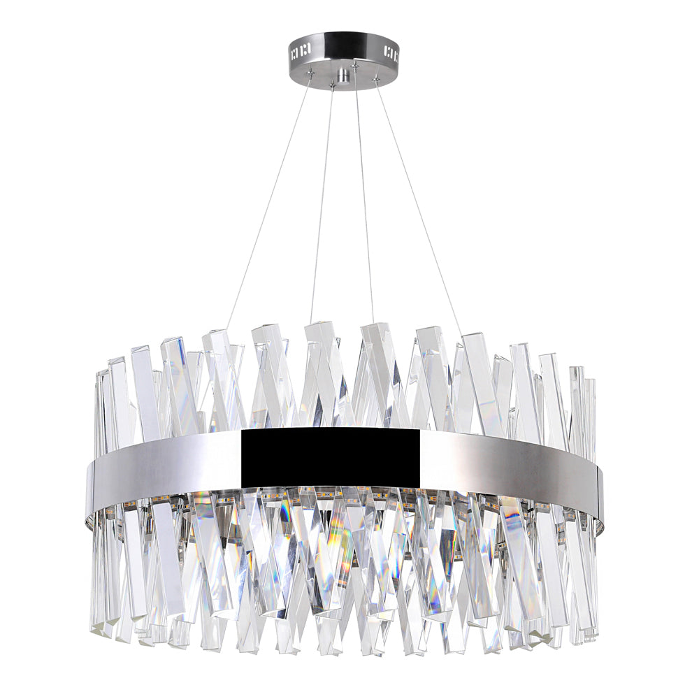 CWI Lighting Canada - 1220P24-601 - LED Chandelier - Glace - Chrome