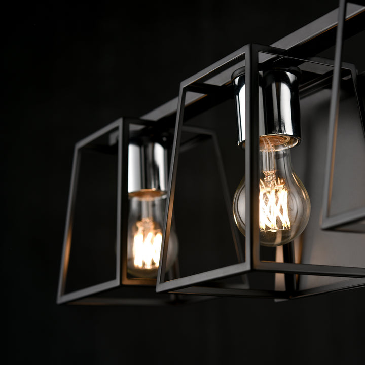 DVI Canada - DVP29043MF+EB - Three Light Vanity - Cape Breton - Multiple Finishes And Ebony