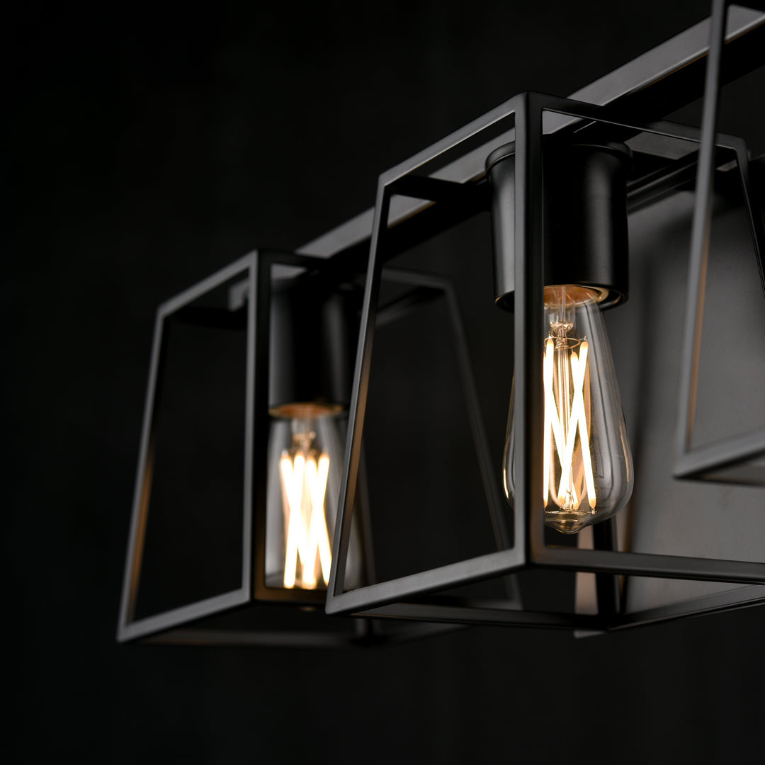 DVI Canada - DVP29043MF+EB - Three Light Vanity - Cape Breton - Multiple Finishes And Ebony