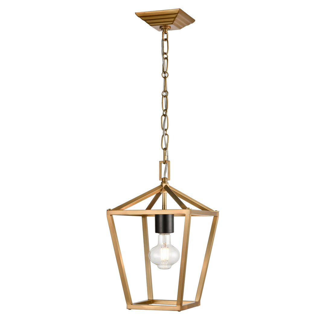 DVI Canada - DVP30120MF+BR - One Light Mini-Pendant - Lundy'S Lane - Multiple Finishes And Brass