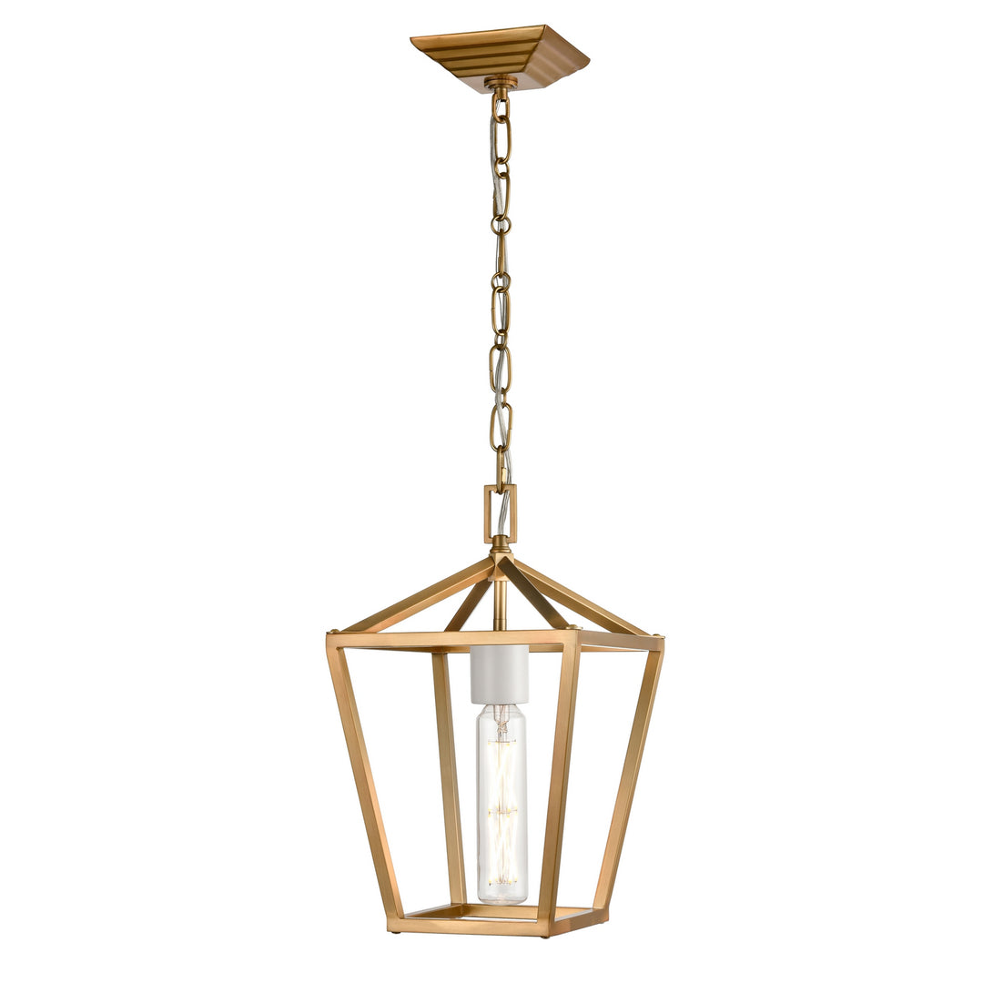 DVI Canada - DVP30120MF+BR - One Light Mini-Pendant - Lundy'S Lane - Multiple Finishes And Brass