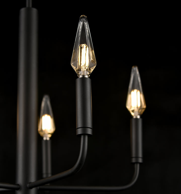 DVI Canada - DVP44025MF+GR - Five Light Chandelier - Olivia - Multiple Finishes Ad Painted Satin Brass