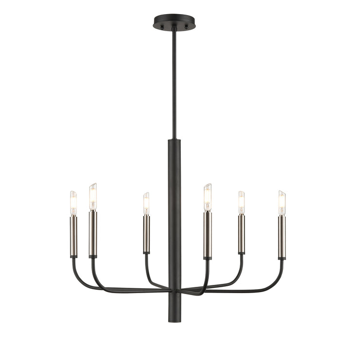 DVI Canada - DVP44026MF+GR - Six Light Chandelier - Olivia - Multiple/Graphite