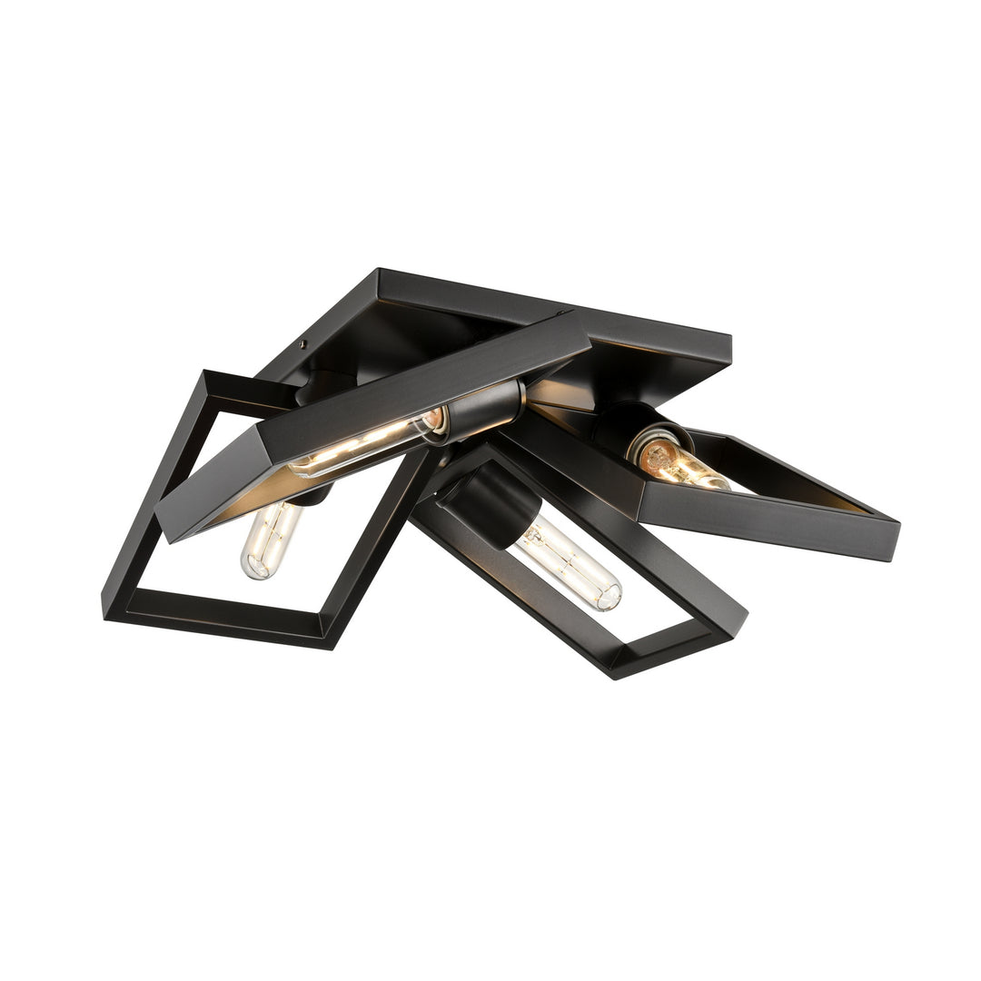 DVI Canada - DVP45211MF+GR - Four Light Semi-Flush Mount - Northwest Passage - Multiple Finishes And Graphite