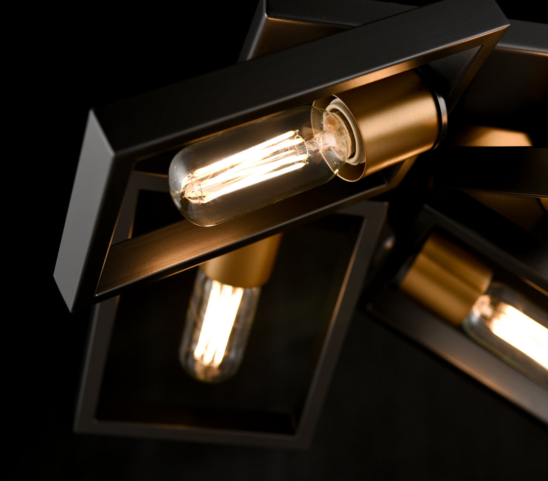 DVI Canada - DVP45211MF+GR - Four Light Semi-Flush Mount - Northwest Passage - Multiple Finishes And Graphite