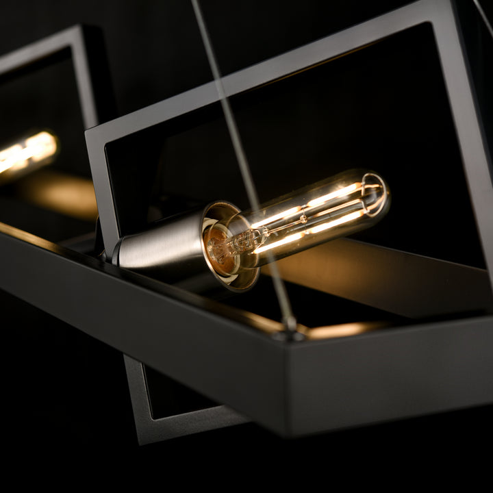 DVI Canada - DVP45202MF+GR - Five Light Linear Pendant - Northwest Passage - Multiple Finishes And Graphite