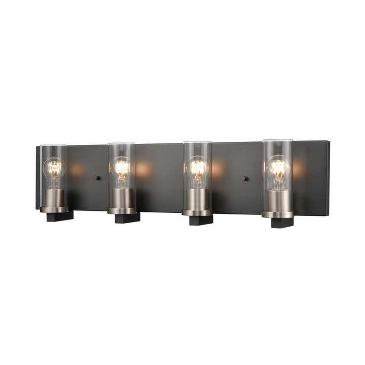 DVI Canada - DVP28143MF+GR-CL - Three Light Vanity - Sambre - Multiple Finishes And Graphite w/Clear Glass