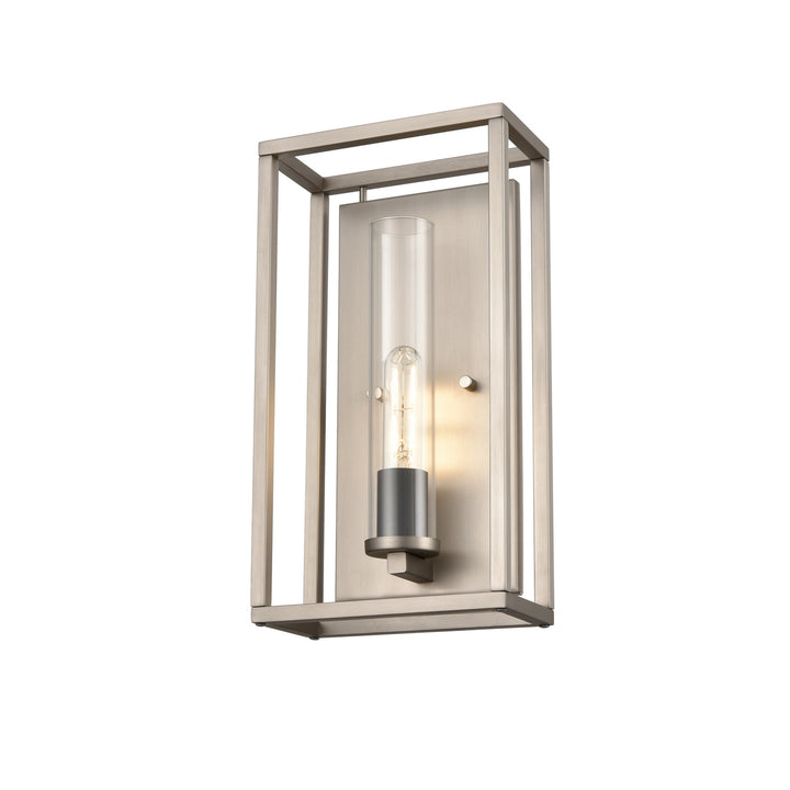DVI Canada - DVP28199MF+BN-CL - One Light Wall Sconce - Sambre - Multiple Finishes And Buffed Nickel w/Clear Glass
