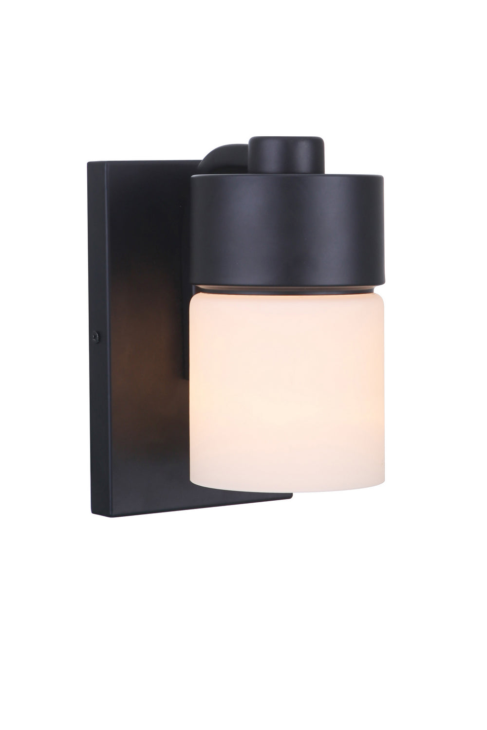 Craftmade Canada - 12305FB1 - One Light Wall Sconce - District - Flat Black