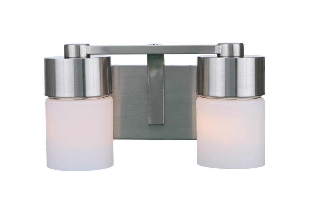 Craftmade Canada - 12314BNK2 - Two Light Vanity - District - Brushed Polished Nickel