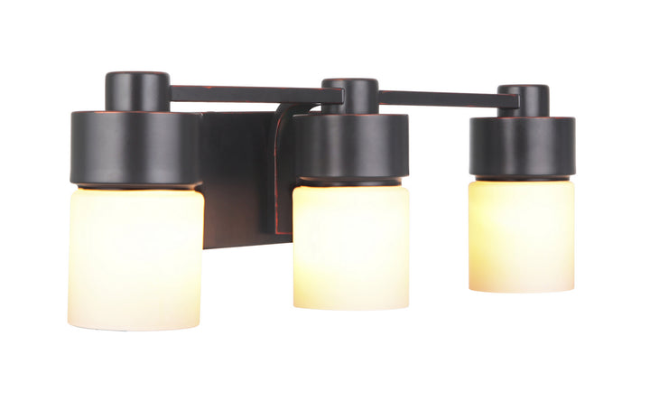 Craftmade Canada - 12322FB3 - Three Light Vanity - District - Flat Black