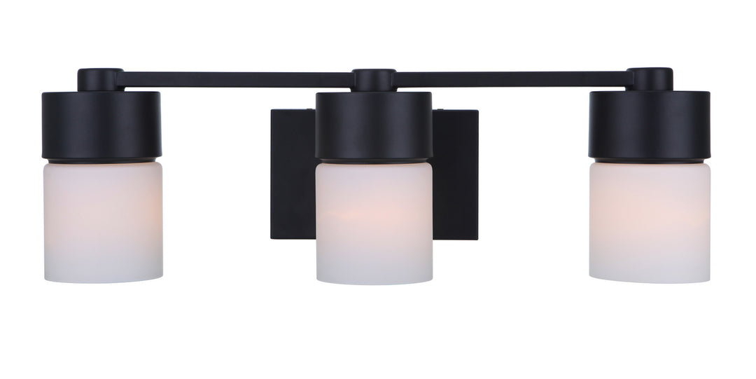 Craftmade Canada - 12322FB3 - Three Light Vanity - District - Flat Black