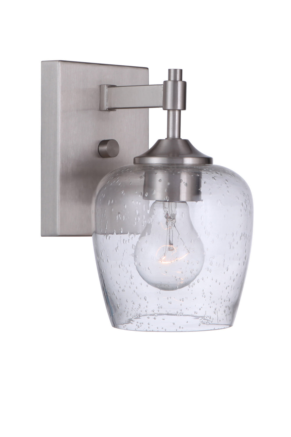 Craftmade Canada - 12406BNK1 - One Light Wall Sconce - Stellen - Brushed Polished Nickel