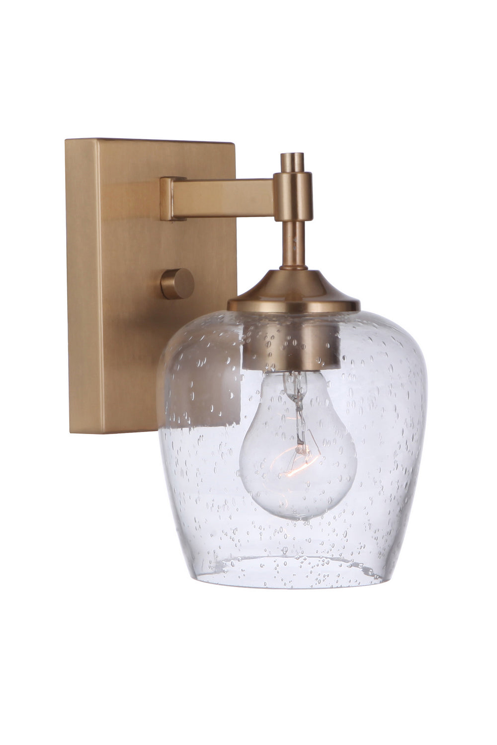 Craftmade Canada - 12406SB1 - One Light Wall Sconce - Stellen - Satin Brass
