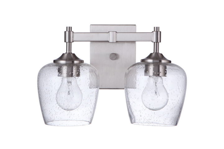 Craftmade Canada - 12413BNK2 - Two Light Vanity - Stellen - Brushed Polished Nickel