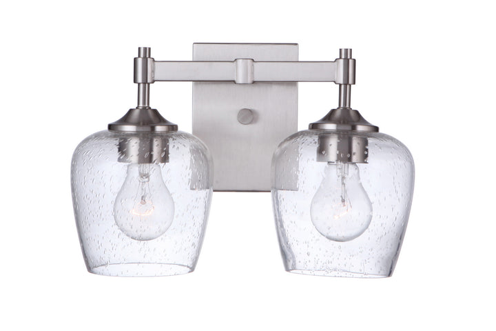 Craftmade Canada - 12413BNK2 - Two Light Vanity - Stellen - Brushed Polished Nickel