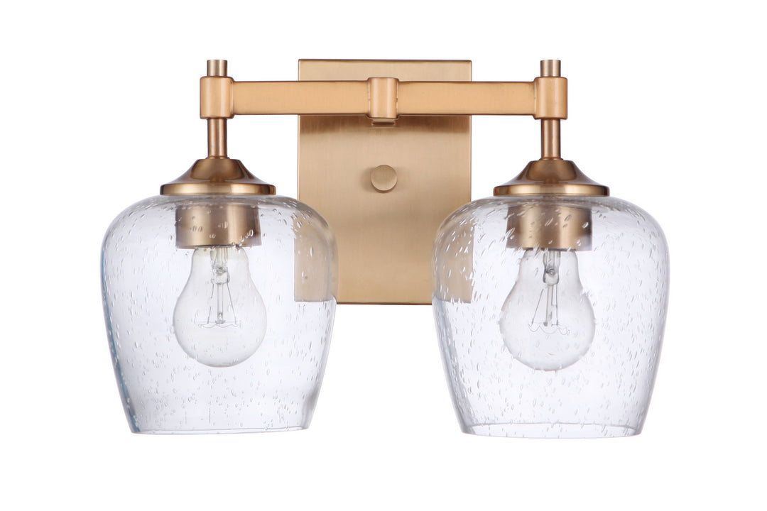 Craftmade Canada - 12413SB2 - Two Light Vanity - Stellen - Satin Brass