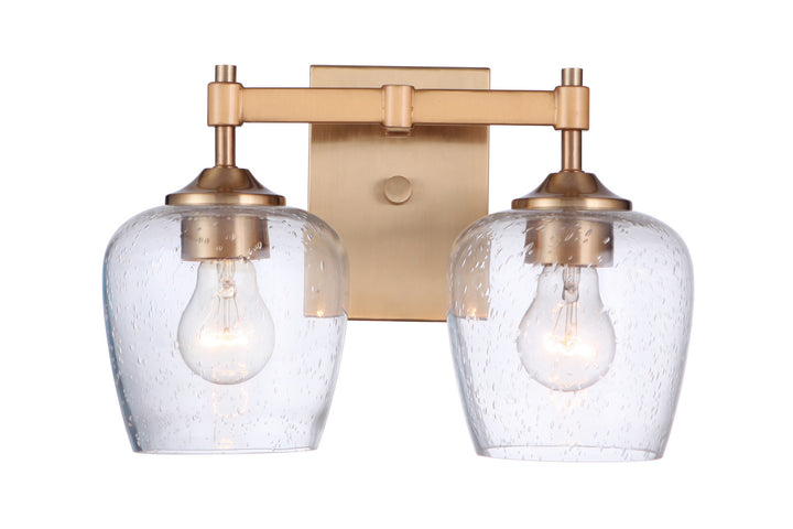 Craftmade Canada - 12413SB2 - Two Light Vanity - Stellen - Satin Brass