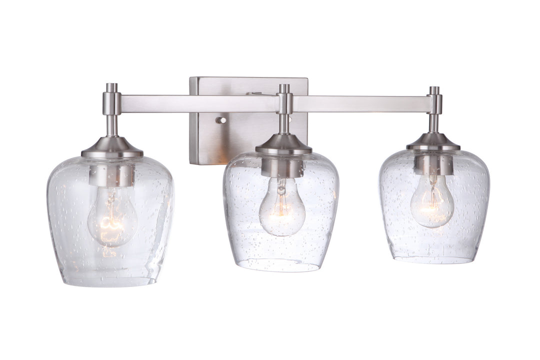 Craftmade Canada - 12422BNK3 - Three Light Vanity - Stellen - Brushed Polished Nickel