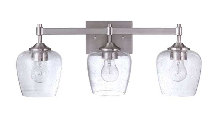 Craftmade Canada - 12422BNK3 - Three Light Vanity - Stellen - Brushed Polished Nickel