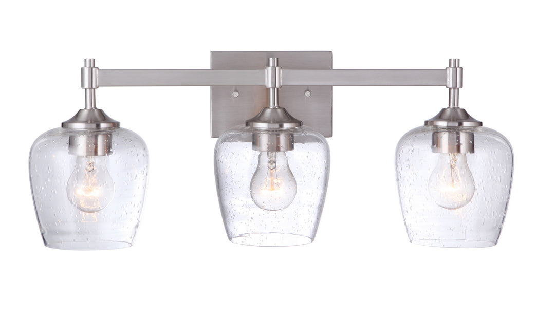 Craftmade Canada - 12422BNK3 - Three Light Vanity - Stellen - Brushed Polished Nickel