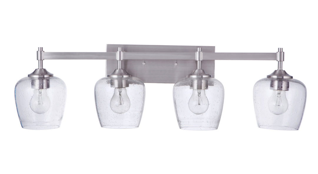 Craftmade Canada - 12430BNK4 - Four Light Vanity - Stellen - Brushed Polished Nickel