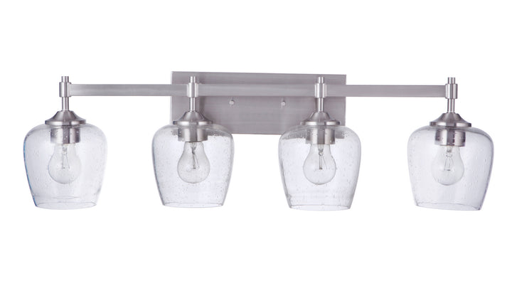 Craftmade Canada - 12430BNK4 - Four Light Vanity - Stellen - Brushed Polished Nickel