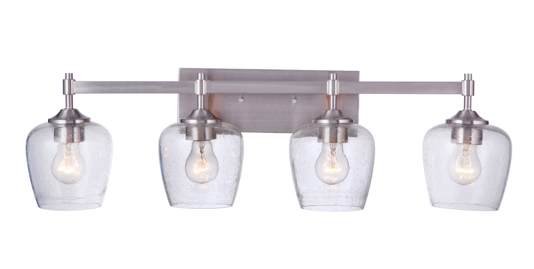 Craftmade Canada - 12430BNK4 - Four Light Vanity - Stellen - Brushed Polished Nickel
