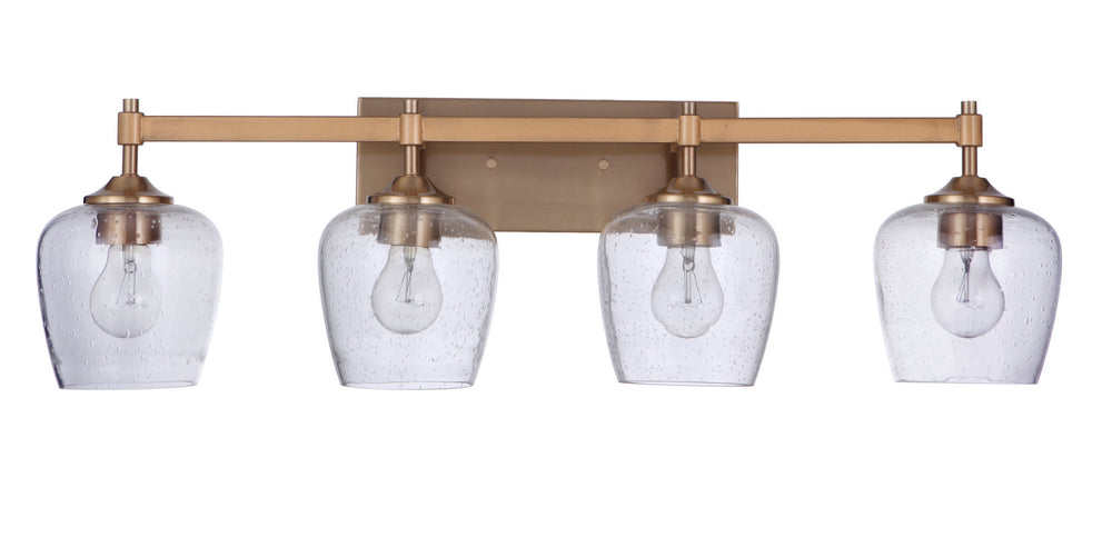 Craftmade Canada - 12430SB4 - Four Light Vanity - Stellen - Satin Brass